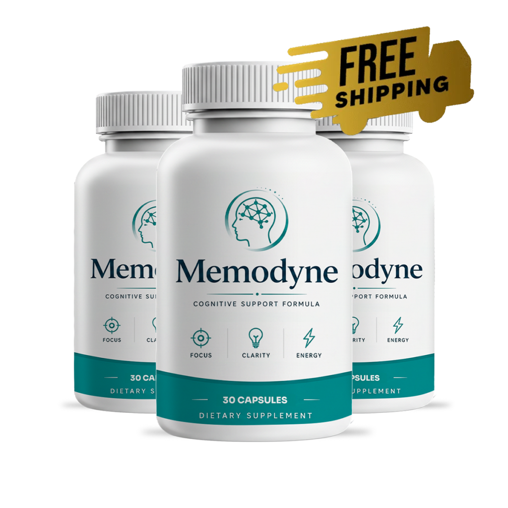Memodyne brain circulation support three-bottle package